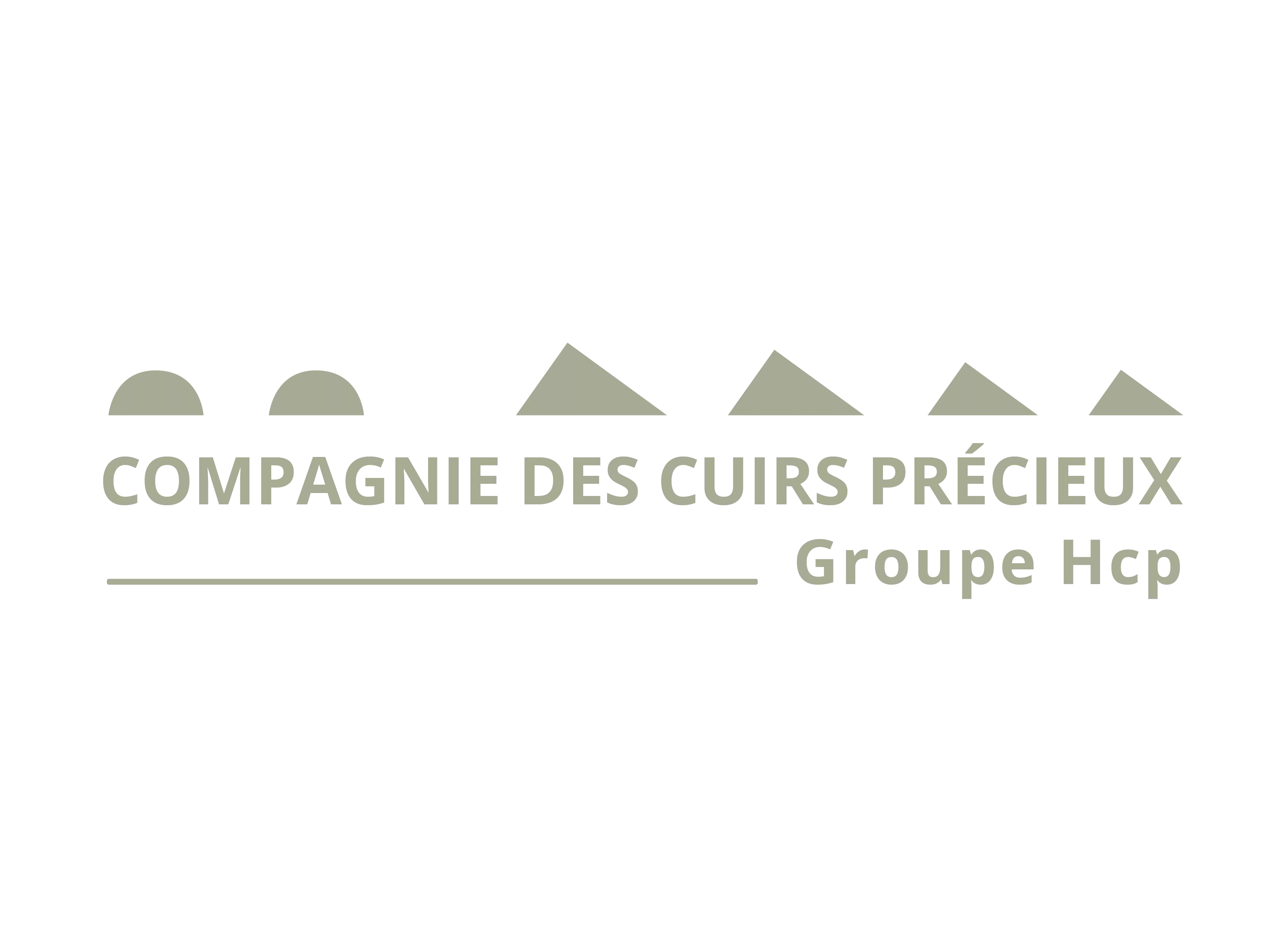 cette image illustre le logo de la compagnie des cuirs précieux du groupe Hcp.