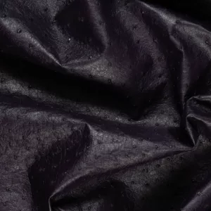 Cuir d'autruche rouge pleine fleur GARMENT SA