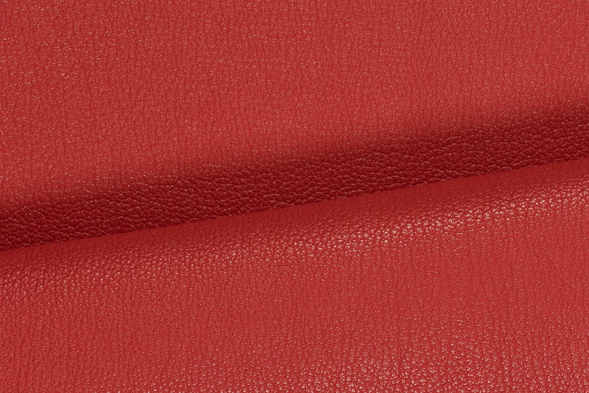 Cuir de chèvre rouge