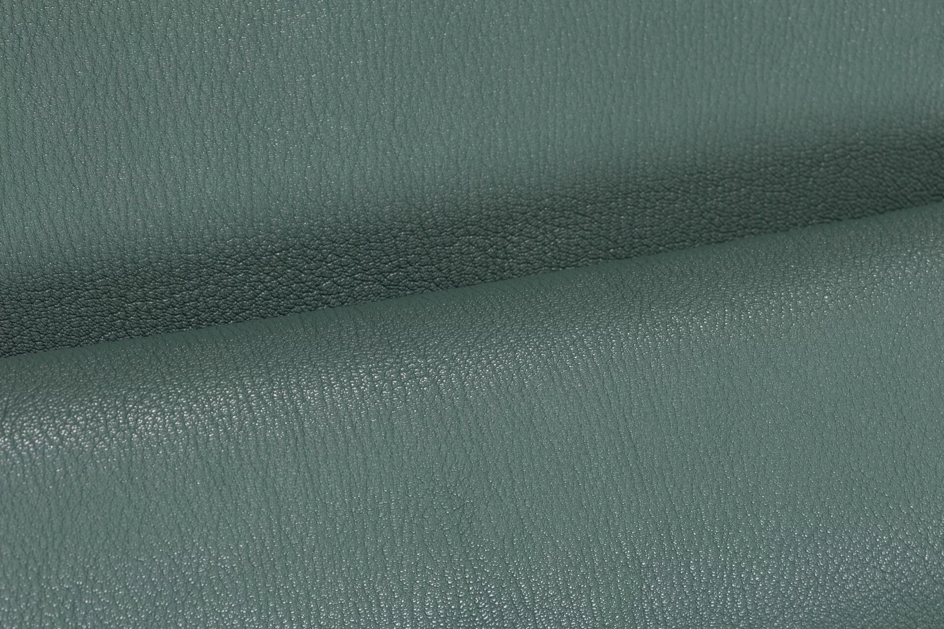 Cuir de chèvre vert-gris