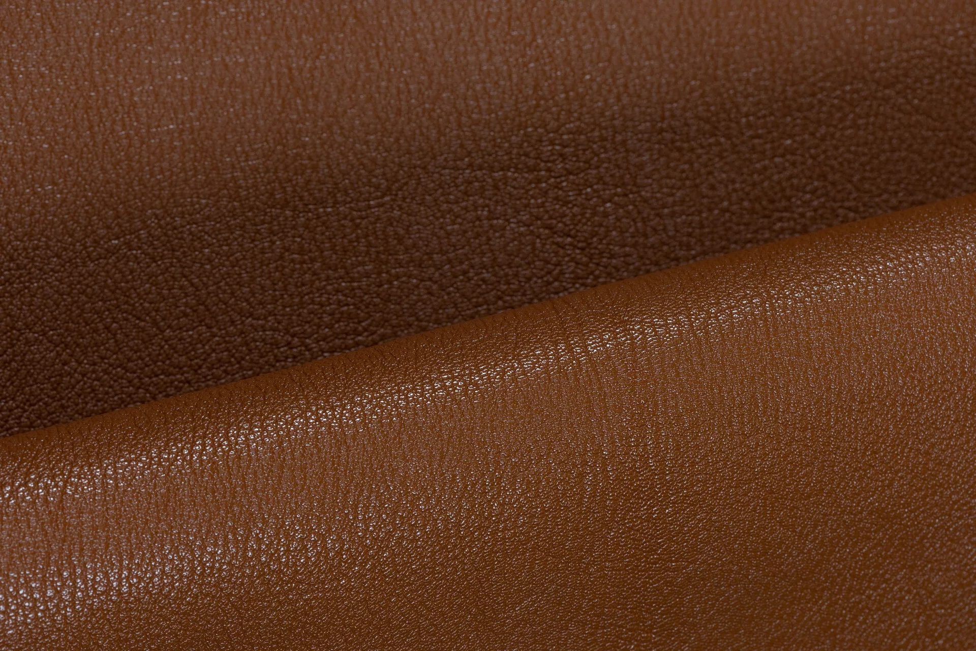 Cuir de chèvre brun