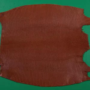 Matte lizard leather